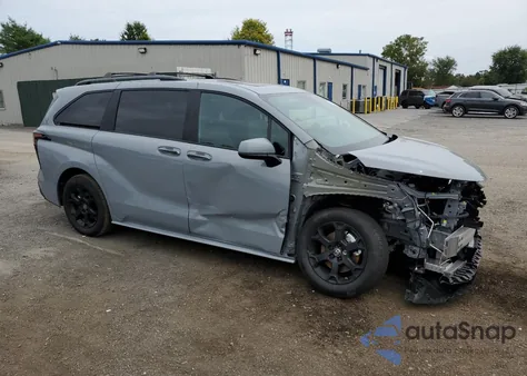 2025 Toyota Sienna Xse z USA, uszkodzony, nr VIN 5TDCSKFC5SS183934